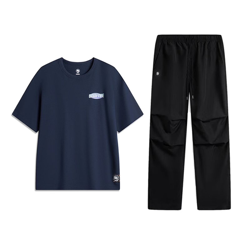 Li-Ning Li Ning Casual Sportswear Unisex Dark Marine Blue+Black