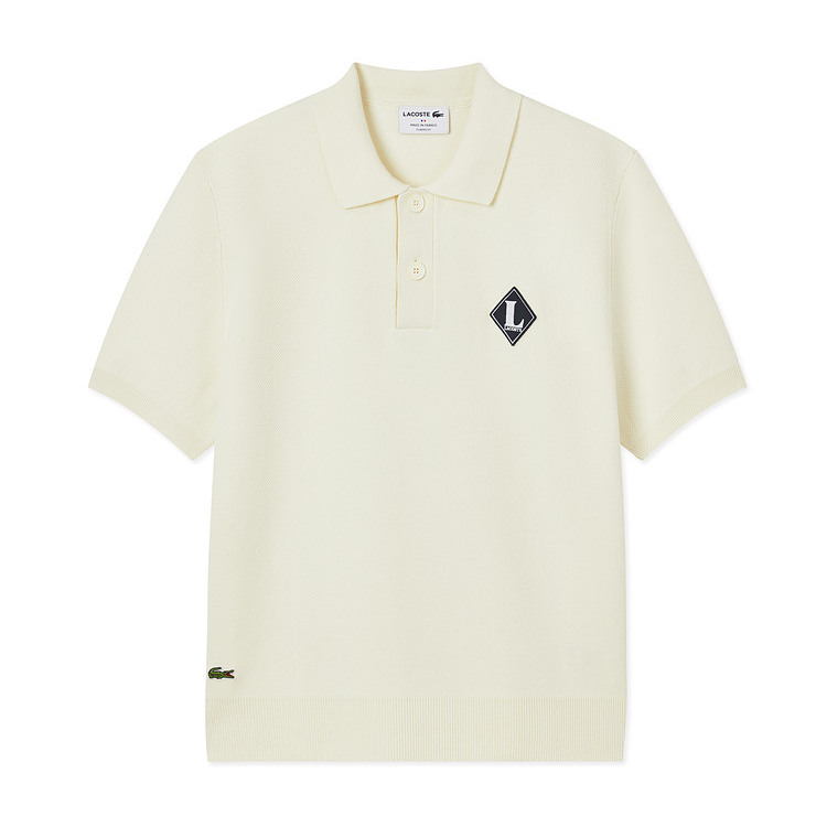 LACOSTE Polo Shirts Men's XFJ/Cream White Moderate Straight Fit