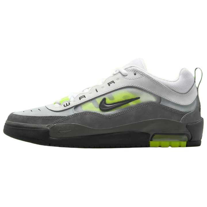 Nike Nike Air Max Ishod Support Skateboard Shoes Men's Gray Black
