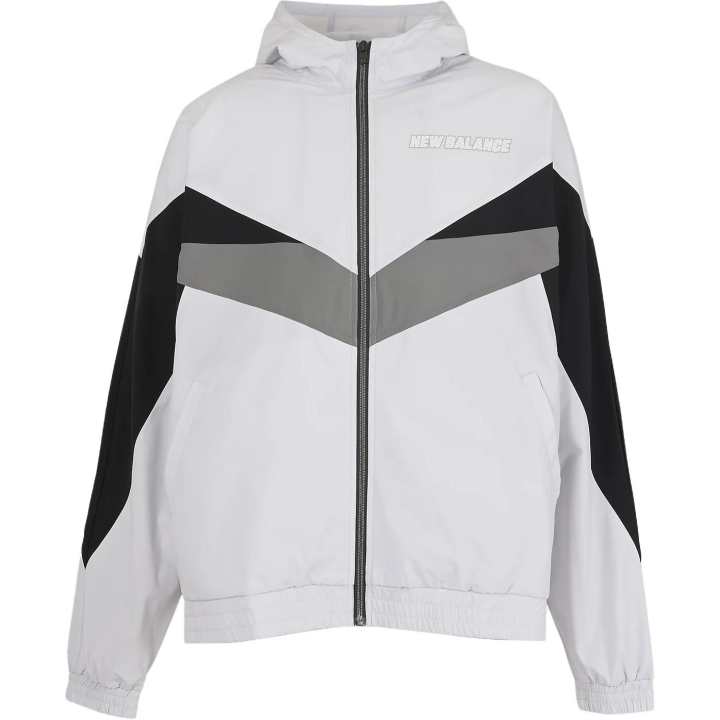 New Balance New Balance Jackets Men's Gray/Gray Hooded Moderate Other