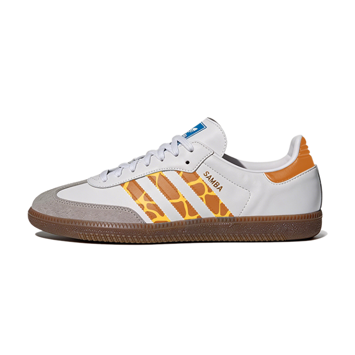 Adidas Custom Adidas Samba OG Giraffe Rhythm Cute Style Abrasion Resistant Slip Resistant Low top German Army Trainers Unisex