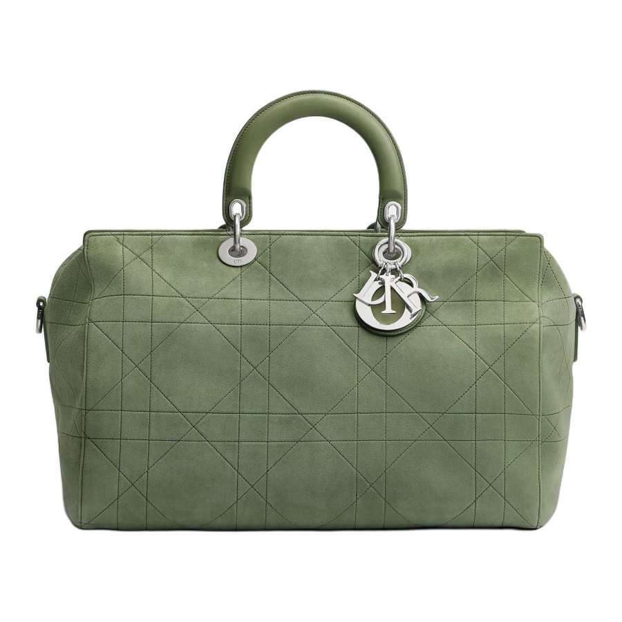 DIOR Granville Sheepskin With Cow Leather Shoulder Bag, Crossbody Bag, Handbag Large Women's Cedar Green