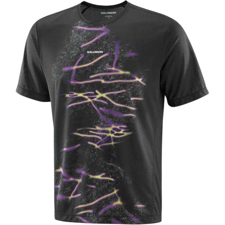 SALOMON Shakeout Core GFX Running T Shirt Men's