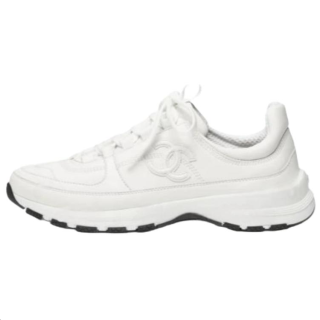 CHANEL 26S Low top Casual Shoes Women's White