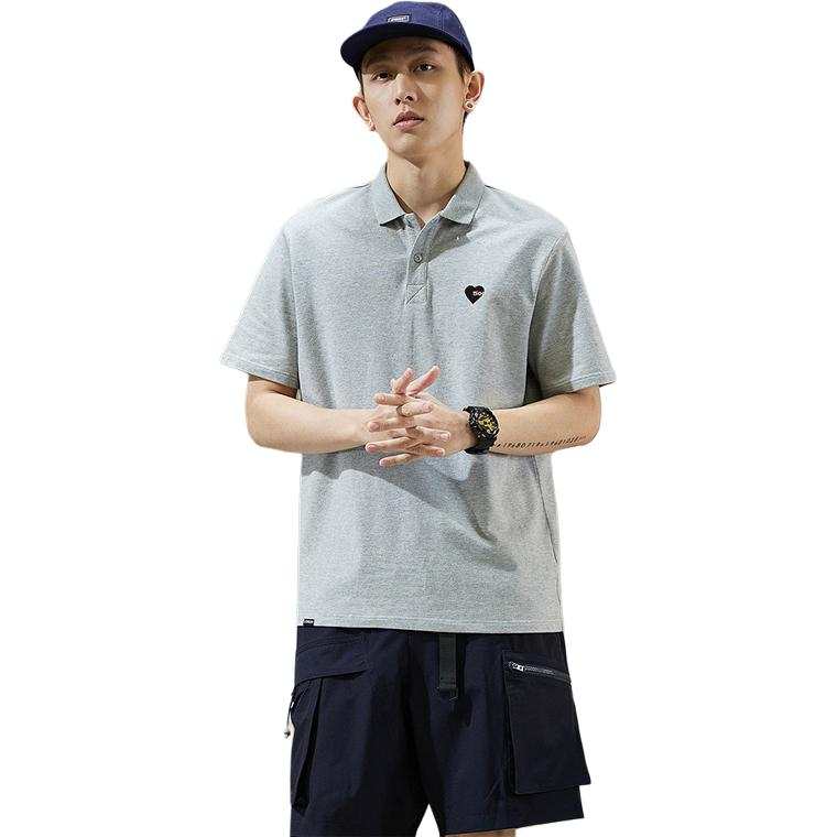 Tonlion Polo Shirts Men's Lapel Moderate Straight Fit