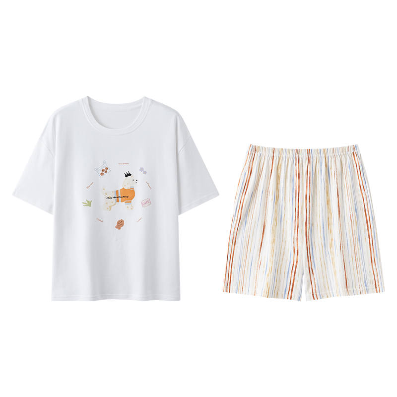 MIIOW MIIOW Pajama Set Women's Single Pack Ecru