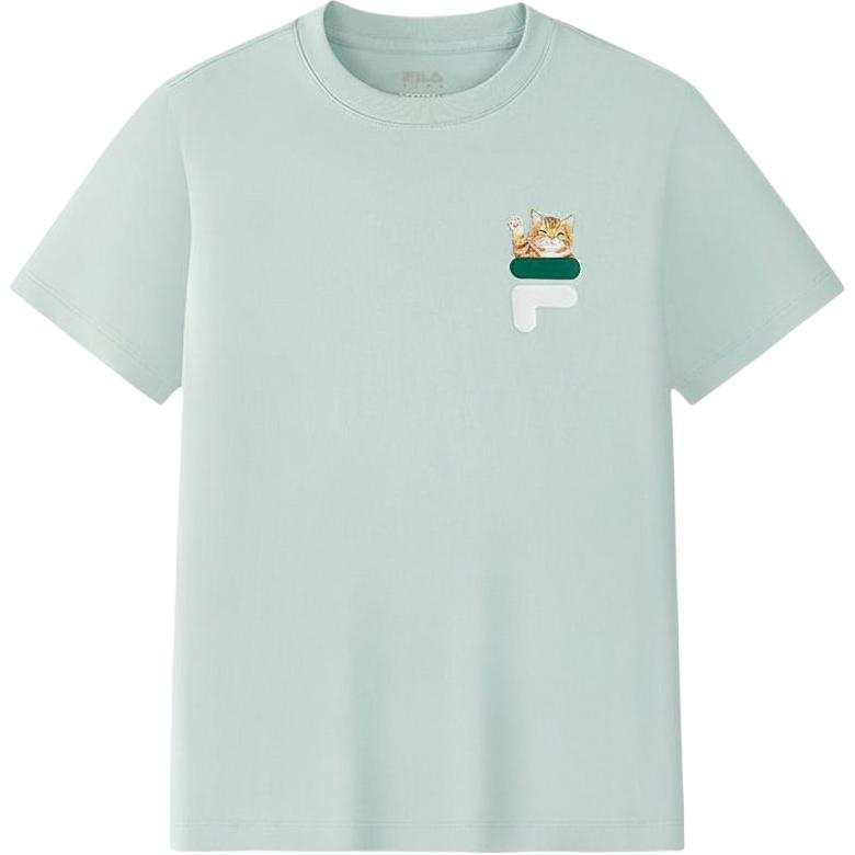 FILA KIDS T Shirts Crew Neck Moderate