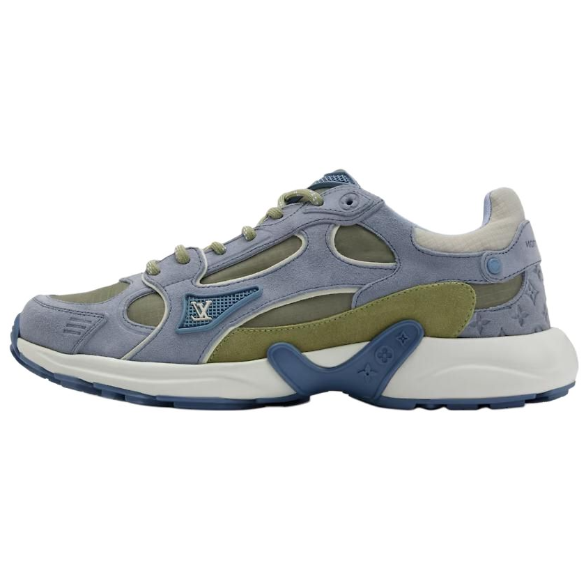 LOUIS VUITTON Olympia Low top Casual Shoes Women's Cerulean