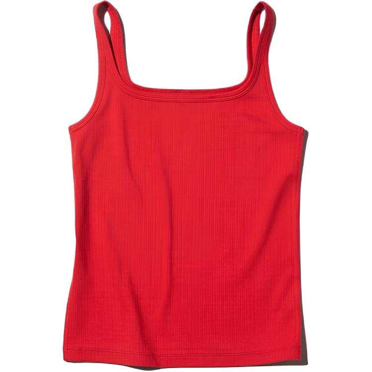 UNIQLO SS26 Tank Tops Women's Maroon Moderate