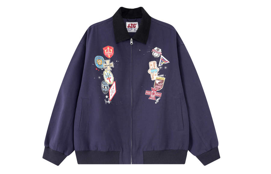 F426 F426 Jackets Unisex Lapel Moderate Workwear