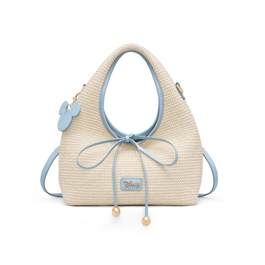 Disney Mickey Mouse Fabric Handbag Regular Women's Blue