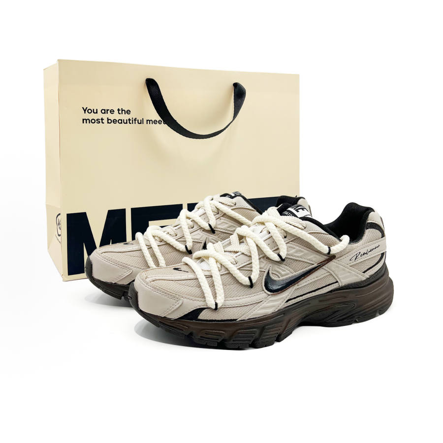 Nike Nike Initiator Cushioning Slip Resistant Abrasion Resistant Low top Casual Running Shoes Unisex Beige Brown