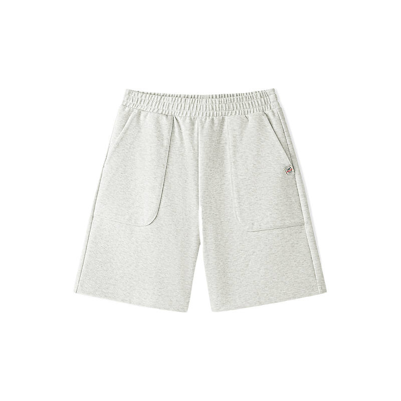 Skechers Casual Shorts Men's Light Heather Gray Moderate