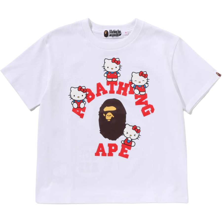A BATHING APE x Sanrio T Shirt SS26 Kids'