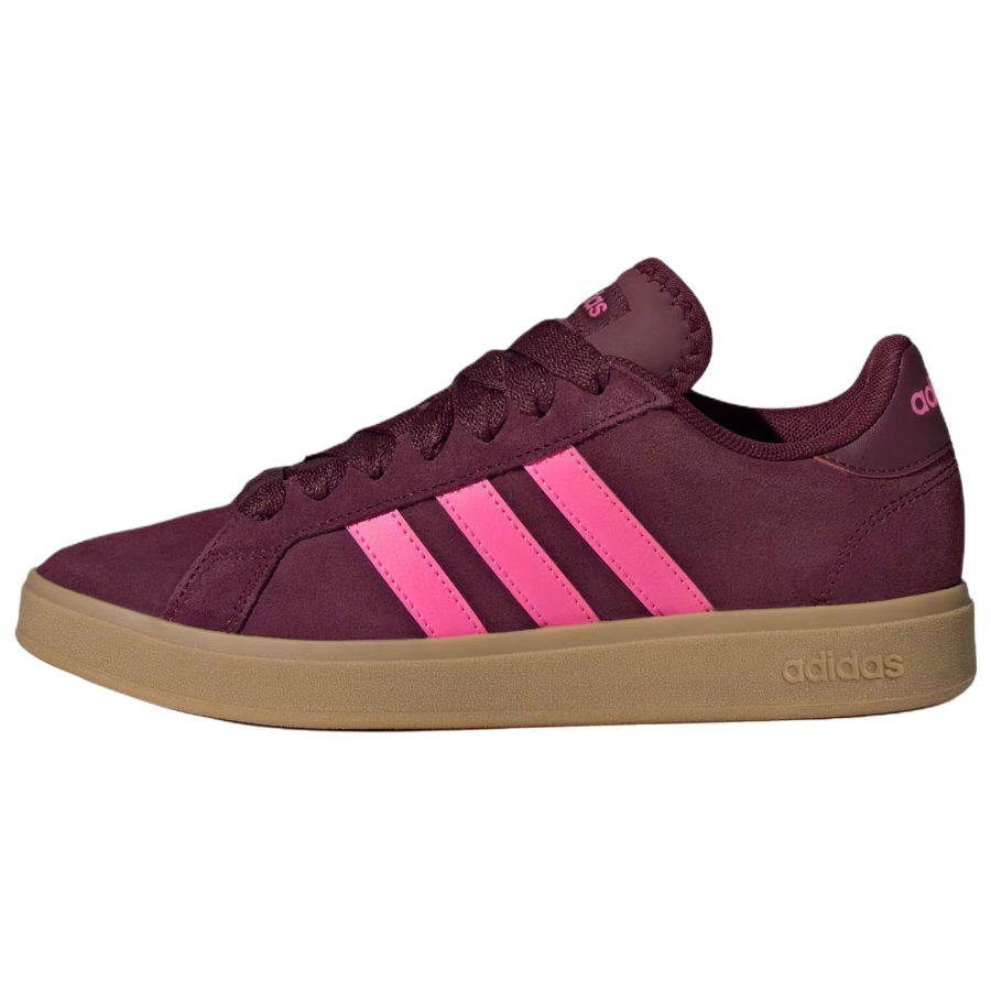 Adidas Adidas Grand Court Base 00s Skateboard Shoes Women's Dark Shadow Red