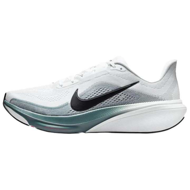 Nike Nike Pegasus 42 Abrasion Resistant Breathable Rebound Running Shoes Men's White Black Green