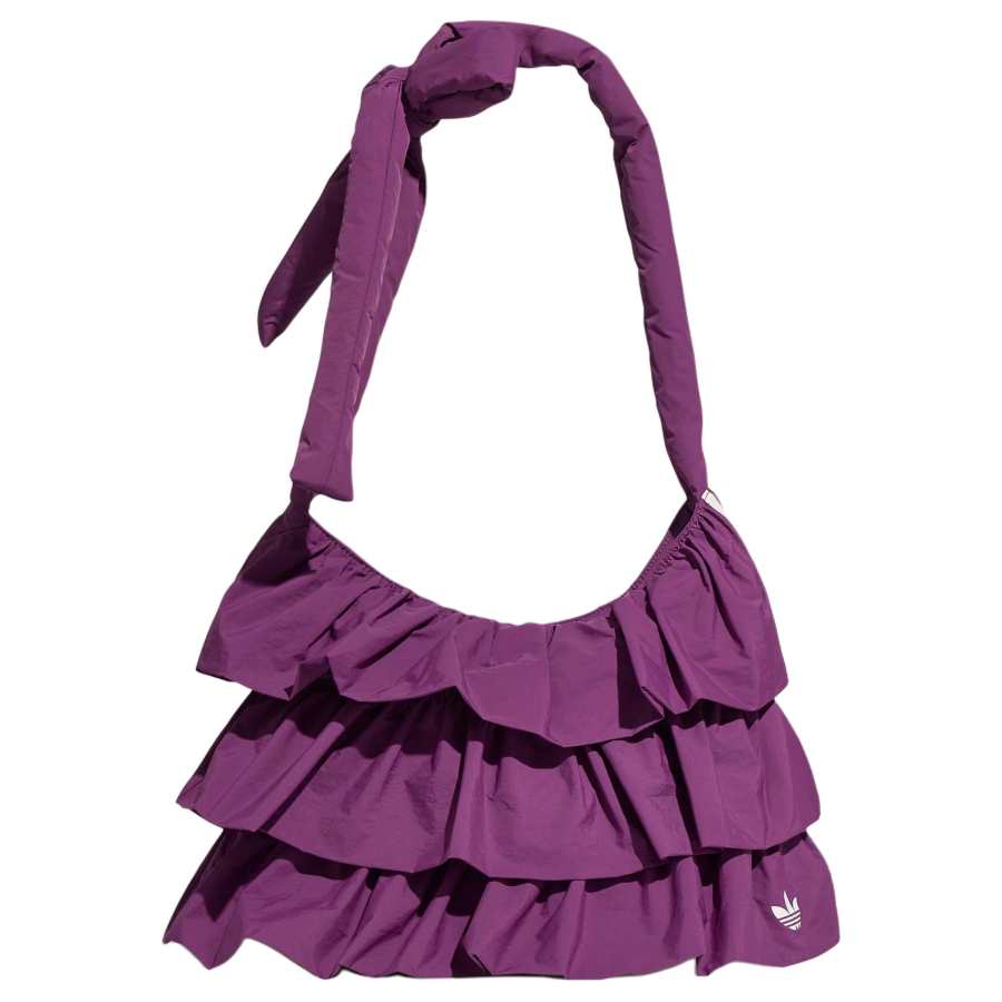 Adidas Originals Nylon Shoulder Bag Small Women's Purple