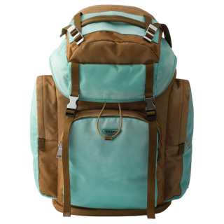 PRADA Re NylonSaffiano Fabric Backpack Large Men's Brandy And Emerald