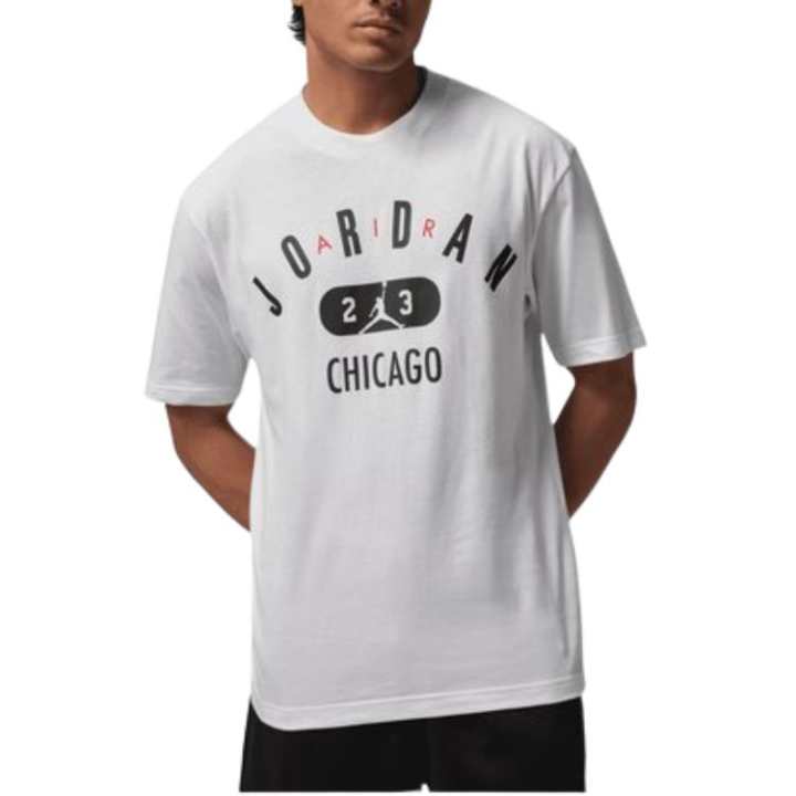 Jordan Jordan Air T Shirts Men's White Crew Neck