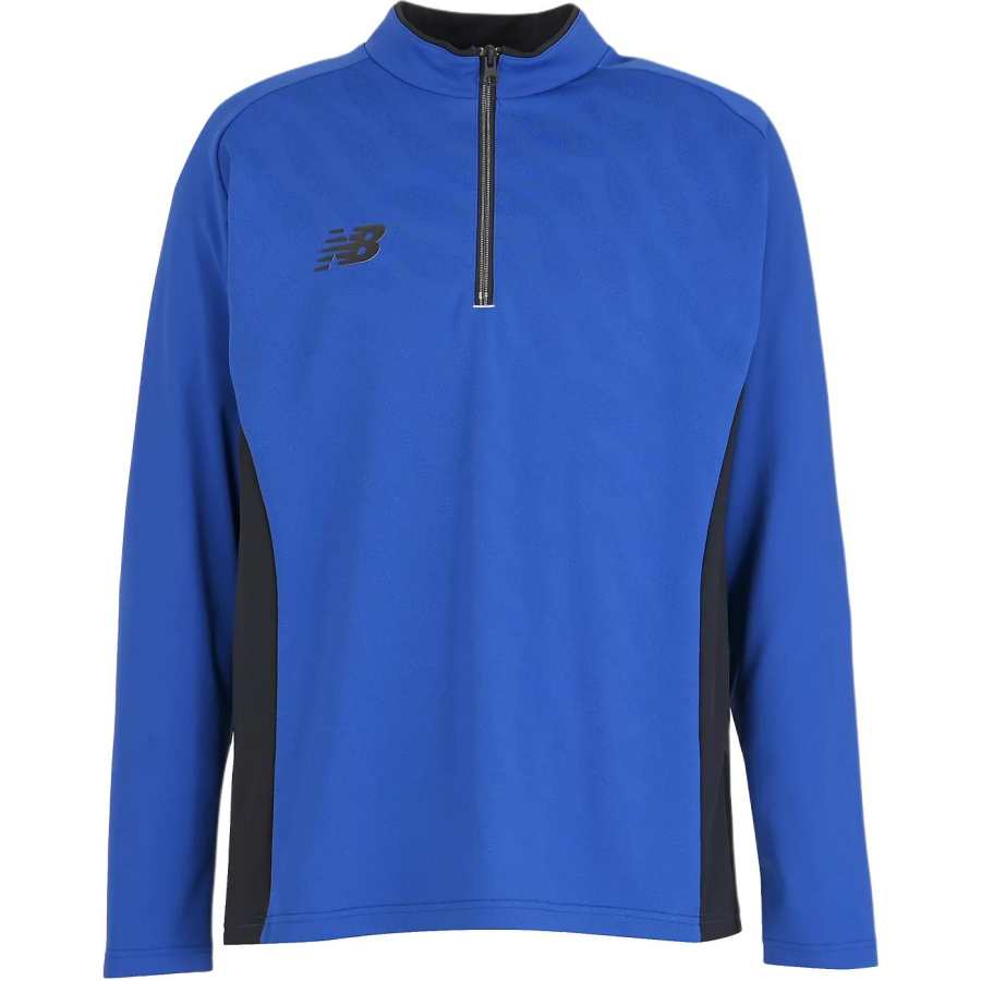 New Balance New Balance T Shirts Men's Cobalt Blue Stand Collar Moderate