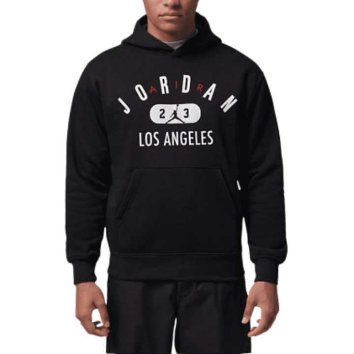 Jordan Jordan Sweatshirts Men's Black Hooded Moderate
