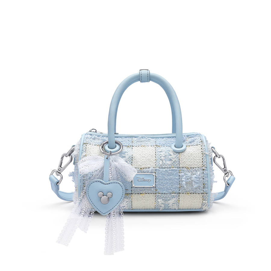 Disney Mickey Mouse Fabric Handbag Regular Women's Blue