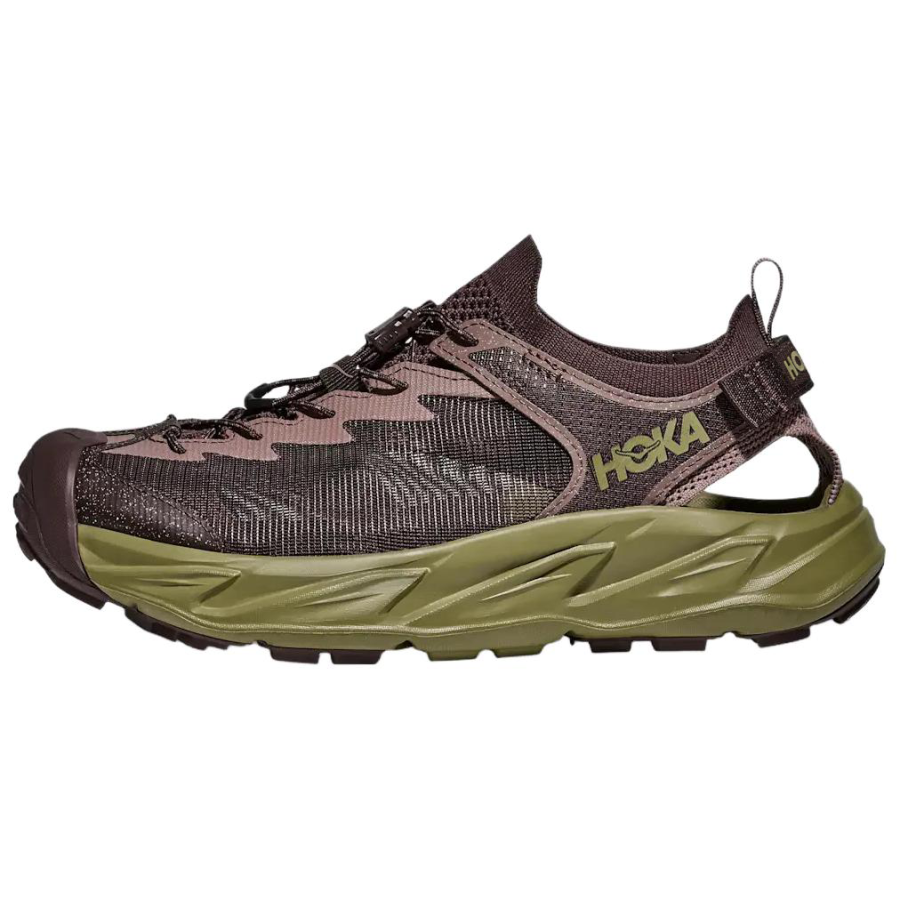 HOKA ONE ONE HOPARA 2 Waterproof Quick Dry River Trekking Shoes Men's Purple Green