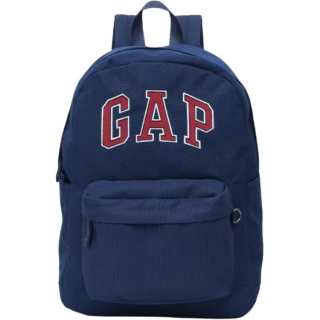 GAP Fabric Backpack Unisex Navy Blue/Pink/Red