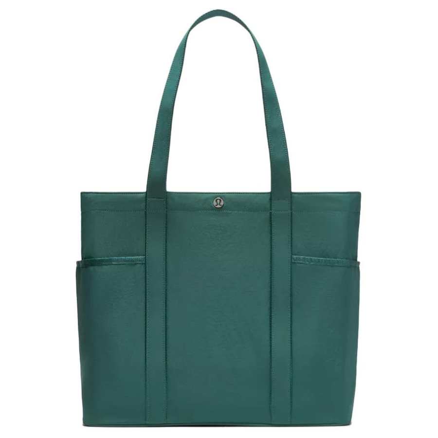 Lululemon Nylon Shoulder Bag Women's Deep Sea Green