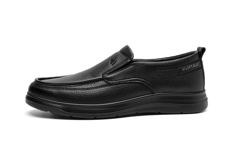HLA Men's Casual Shoes Men's Low Top Black