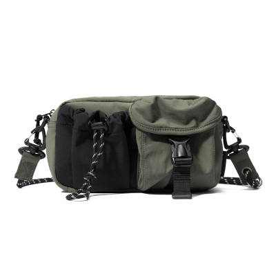 MOYYI Oxford Crossbody Bags Regular Unisex Dark Green