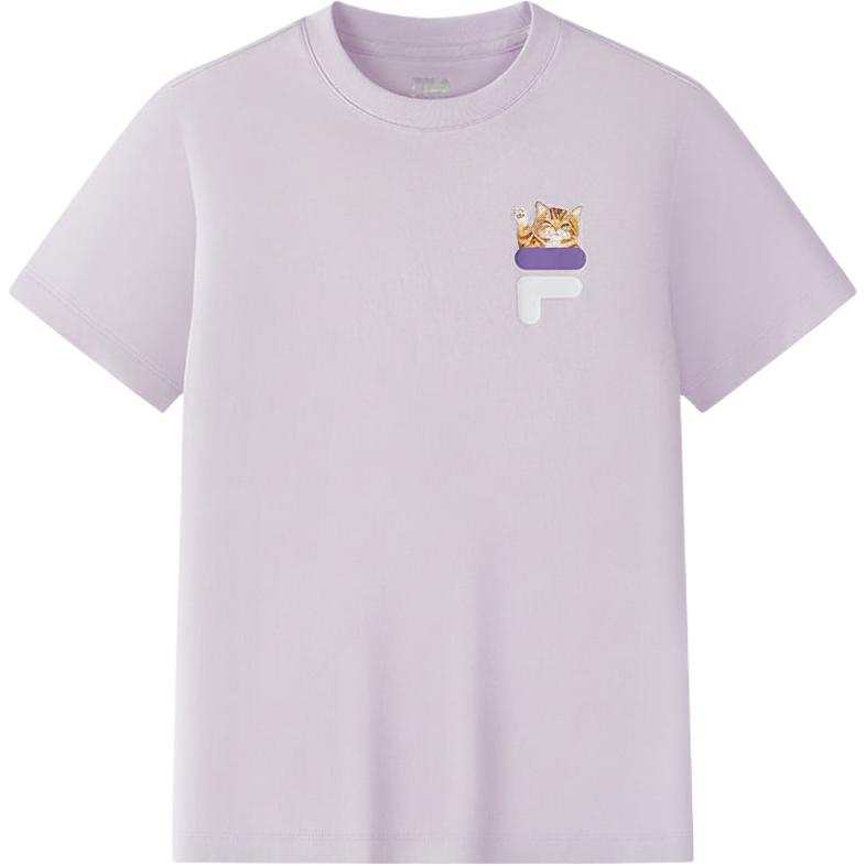 FILA KIDS T Shirts Crew Neck Moderate