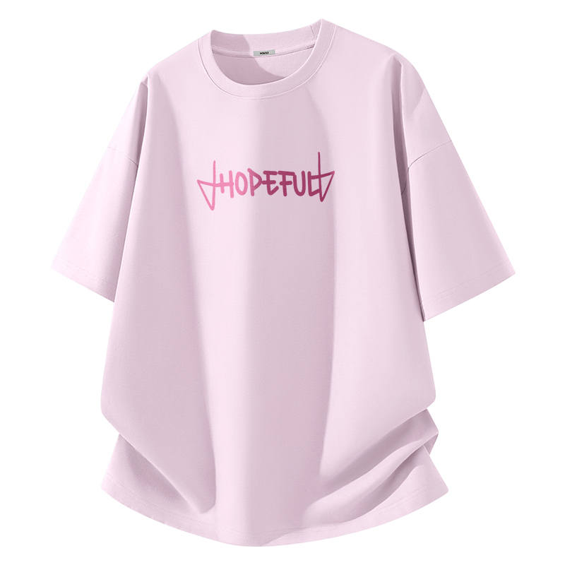 MINISO T Shirts Unisex Crew Neck Moderate Heavyweight