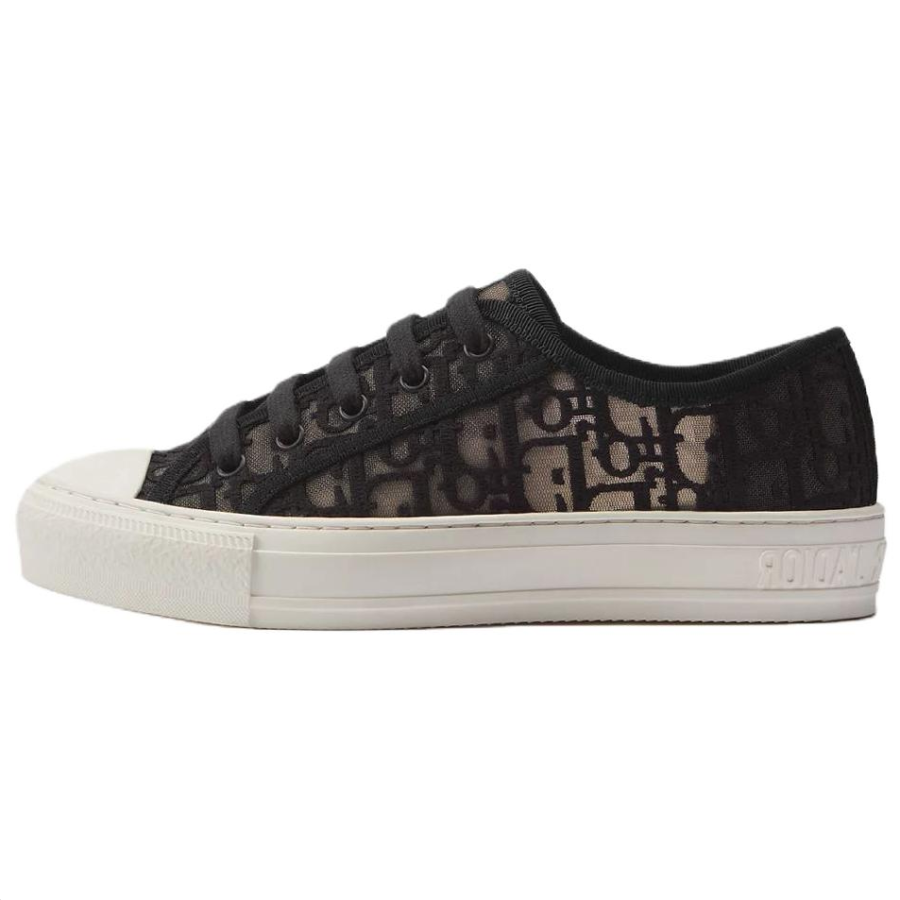 DIOR Walk'n'Dior Low top Skateboard Shoes Women's Black