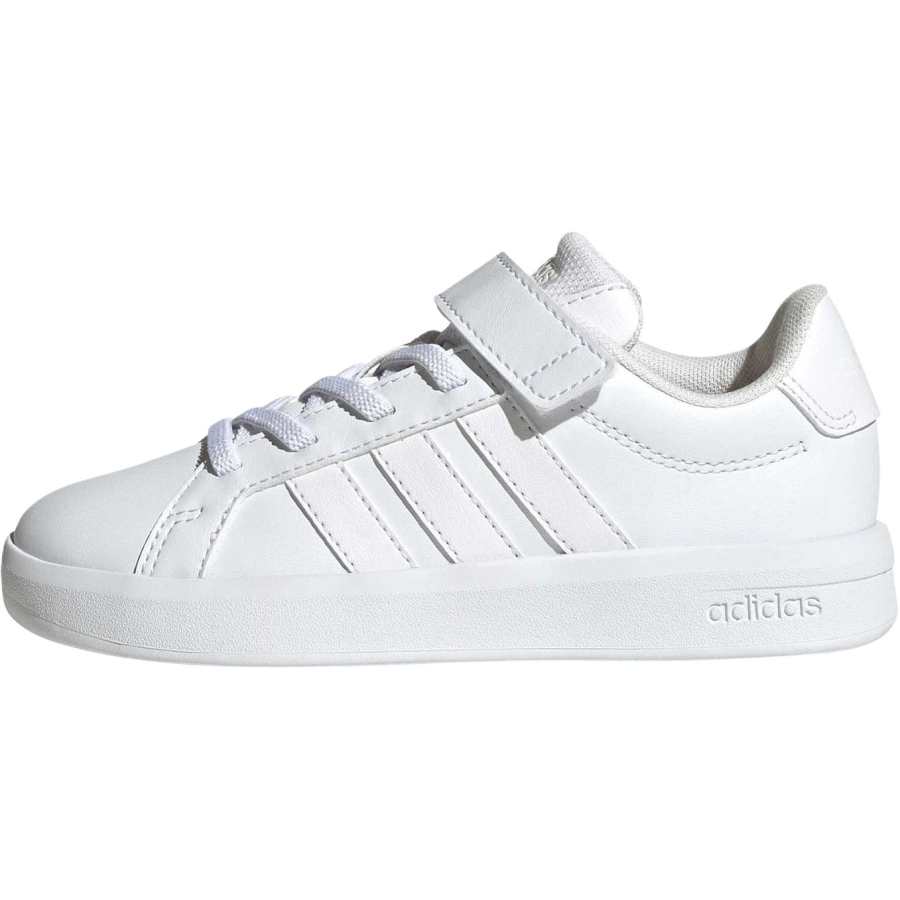 Adidas Adidas GRAND COURT 3.0 Low top Skateboard Shoes White Kids'