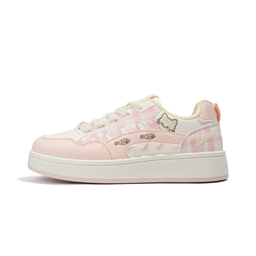 Warrior Synthetic Leather Height Increasing Low top Skateboard Shoes Women's