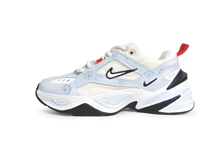 Nike Nike M2K Tekno Coconut Blue Cloud Low top Chunky Sneakers Women's White Blue