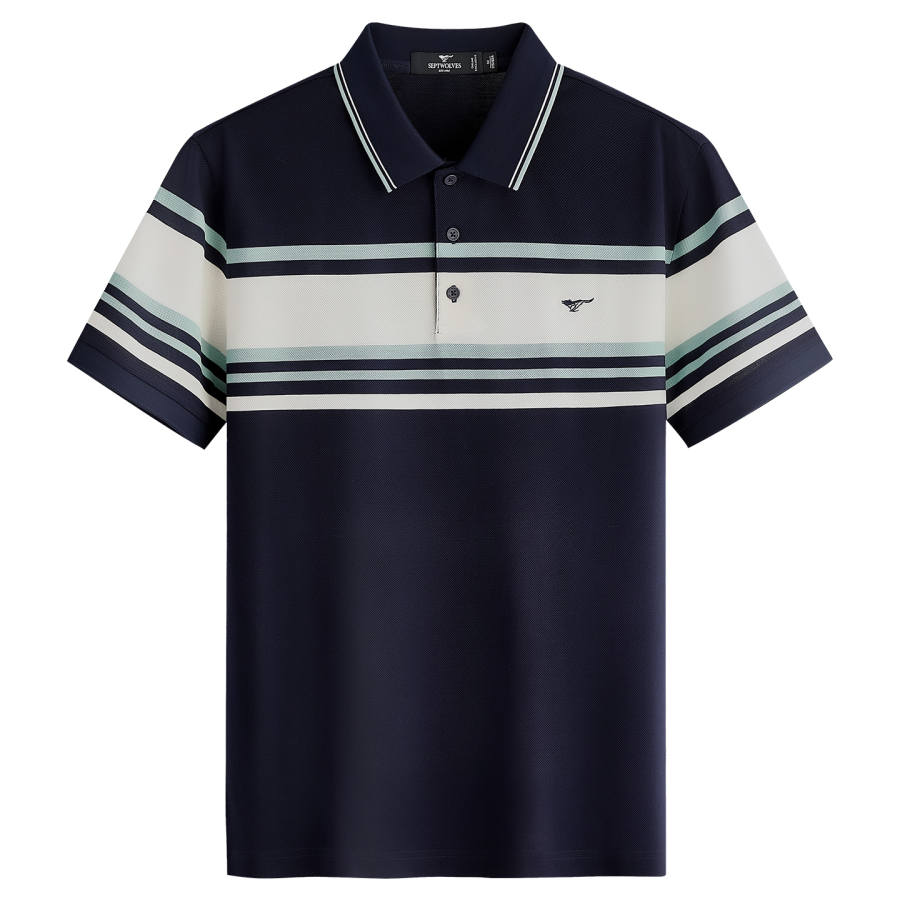 SEPTWOLVES Polo Shirts Men's Polo Collar Moderate Straight Fit