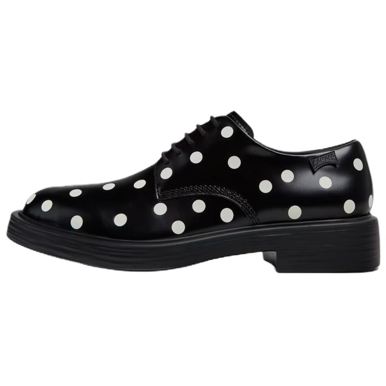 CAMPER Dean Calfskin Casual Shoes Men's Black White