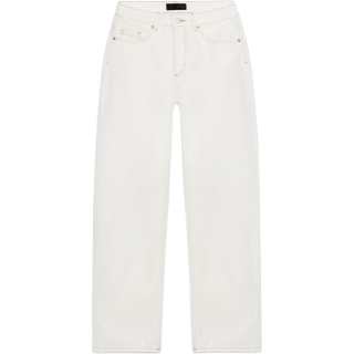 ZARA Jeans Women's White Moderate Straight Fit Pants