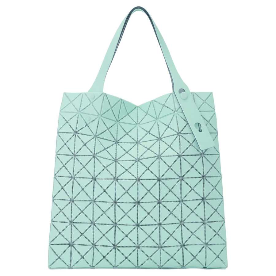 ISSEY MIYAKE Prism Polyvinyl Chloride Resin & Polyester Tote Bag, Shoulder Bag Women's Light Blue