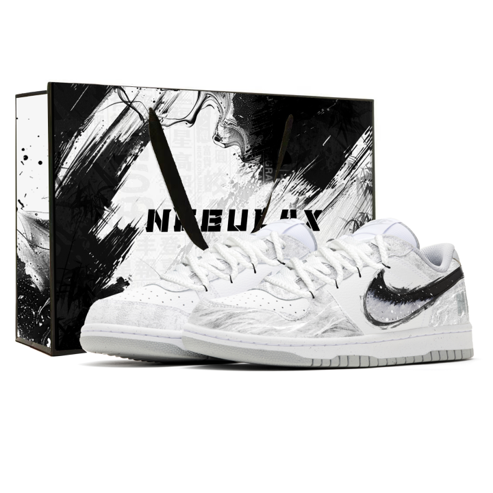 Nike Nike Big Starry Fall, Shopping Bag Height Increasing Abrasion Resistant Slip Resistant Low top Skateboard Shoes Men's