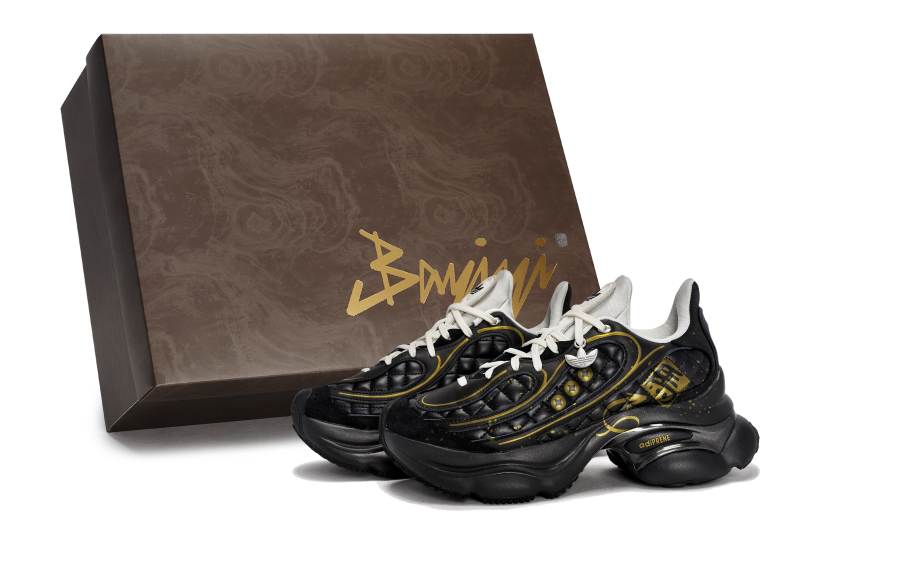 Adidas Originals ODS TN 811 Manufacturing, Golden Wind Black Horse, Special Shoe Box Low top Chunky Sneakers Women's
