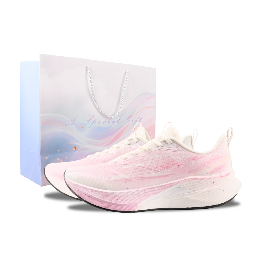 Li-Ning Li Ning Red Hare 9 PRO Running Shoes Unisex Low Top Pink/White