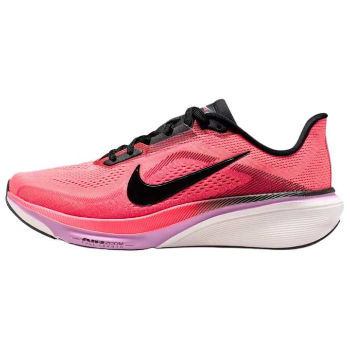 Nike Nike Pegasus 42 Breathable Rebound Running Shoes Women's Lava Red Black