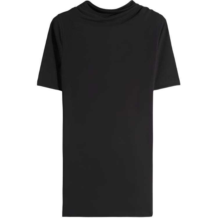 Lemaire T Shirts Women's Black Boat Neck
