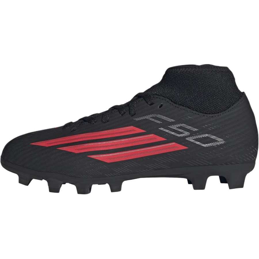 Adidas Adidas F50 CLUB Abrasion Resistant High top Soccer Shoes Black Kids'