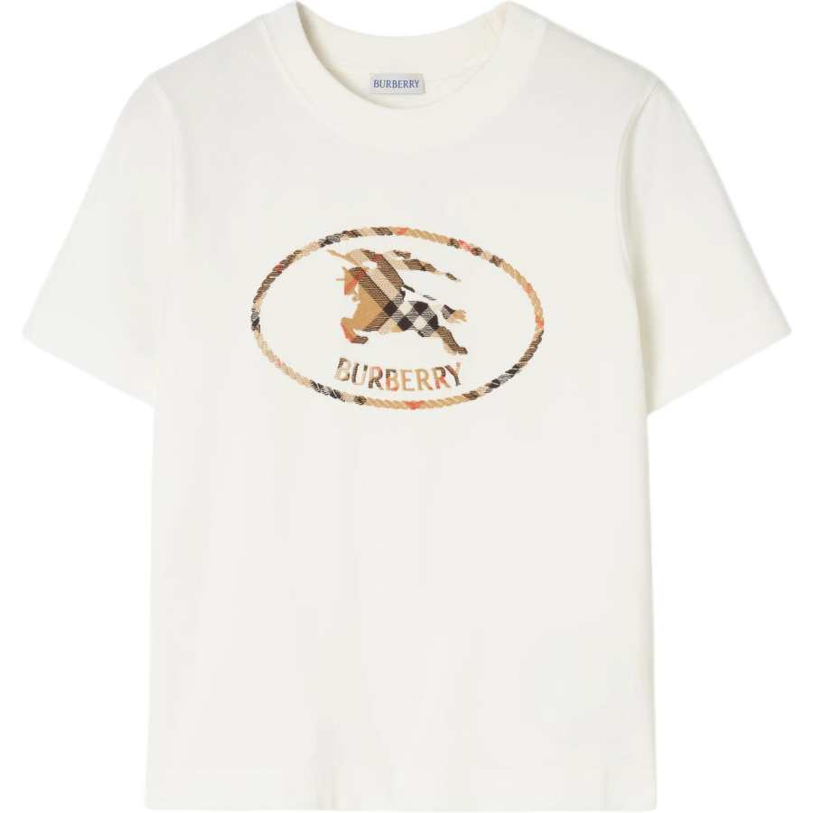 Burberry Knight Stamp Crewneck T-Shirt