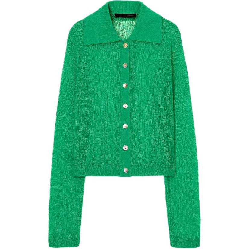 ZARA Knitwear Women's Green Moderate