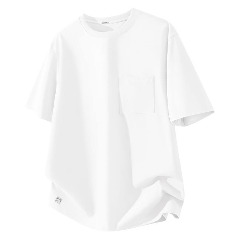 MINISO T Shirts Unisex Crew Neck Moderate Straight Fit